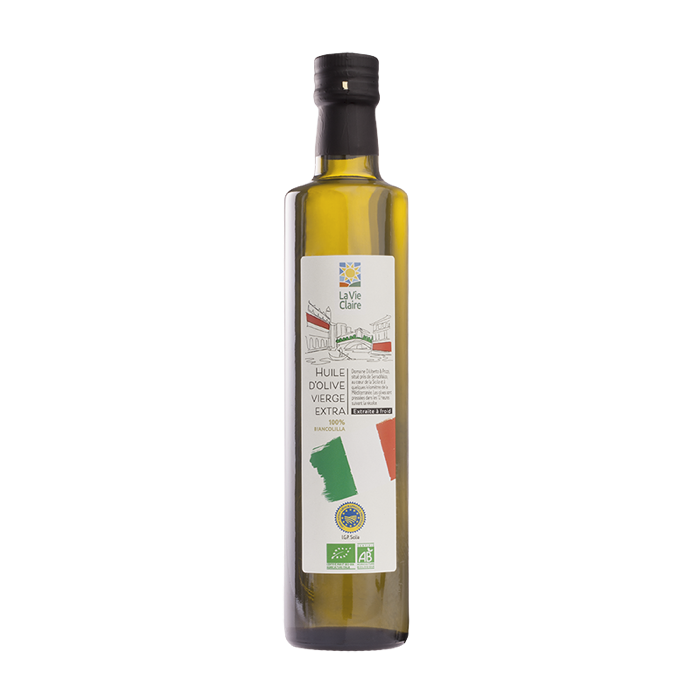 Huile d’olive extra vierge IGP Sicile 50cl - La Vie Claire