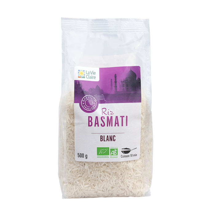 RIZ LONG BLANC.BASMATI. 500G