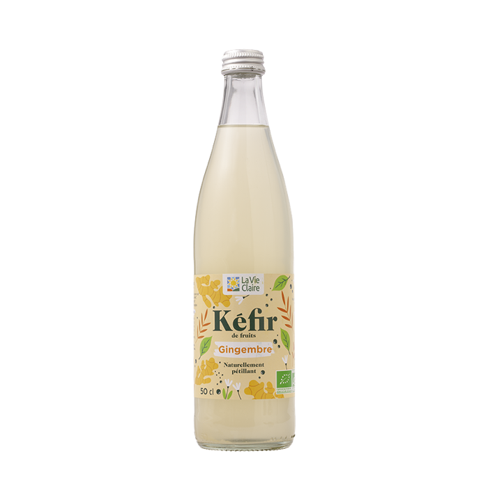 Kéfir gingembre 50cl - La Vie Claire
