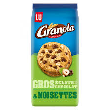 Lu Granola Cookie Chocolat Noisette 184 g 