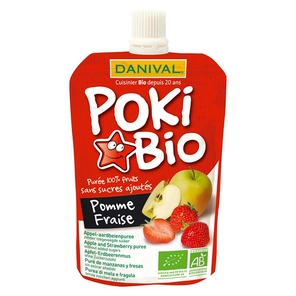 Pokibio Pommes Fraises