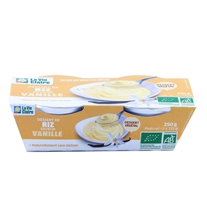 Dessert de Riz Vanille x 2 