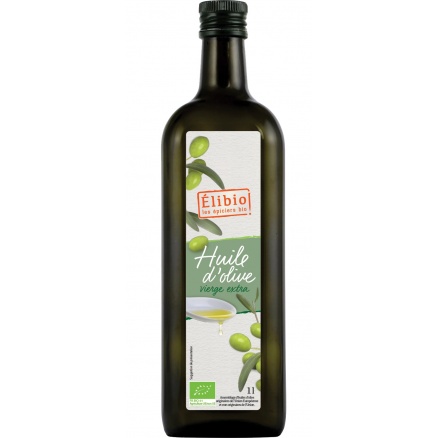 Elibio Huile D'Olives Extra Vierge - Bio - 1 L 