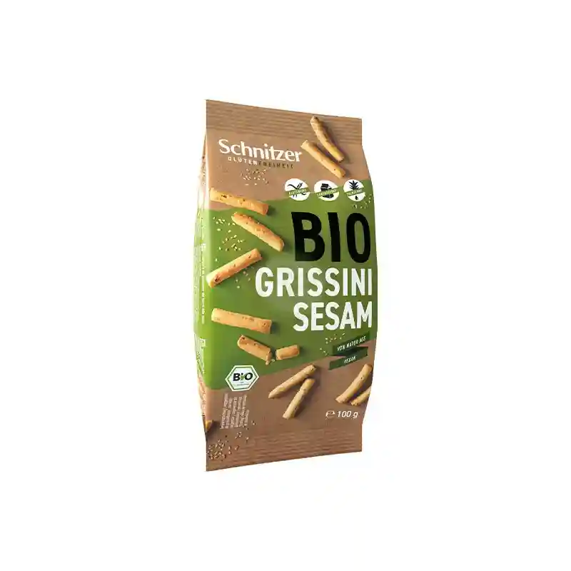 Grissini au sésame sans gluten 100g - Schinitzer
