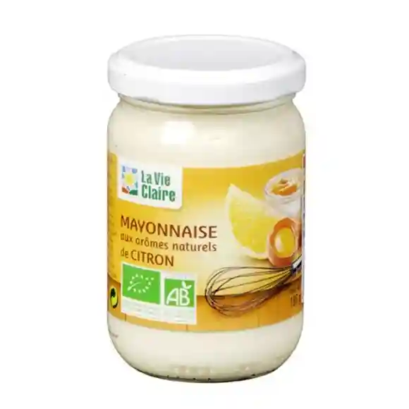 Mayonnaise au citron 185g - La Vie Claire