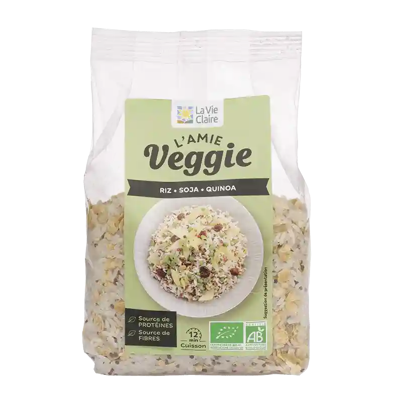 Mélange express riz/soja/quinoa 500g - La Vie Claire