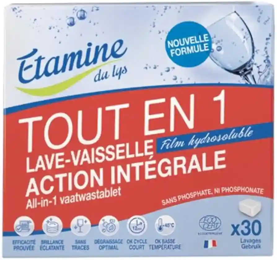 Tablette lave vaisselle x30 - Etamine du Lys