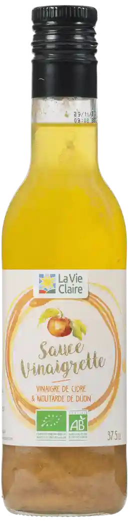 Vinaigrette vinaigre de cidre 375ml - La Vie Claire