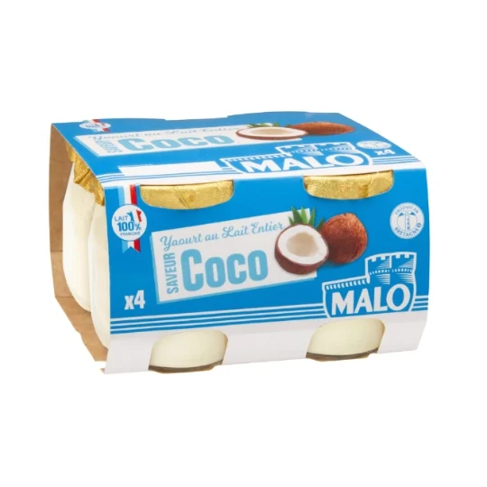 Yaourt Coco Malo 4 x 125g