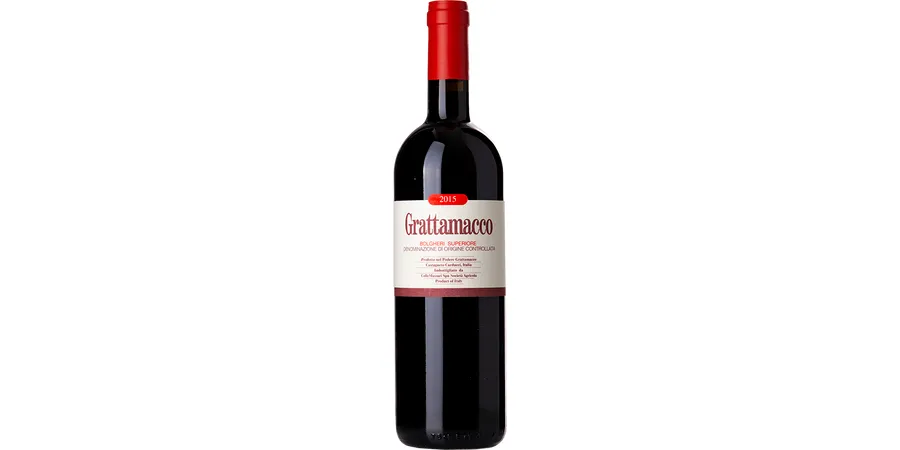 Bolgheri Superieur Rosso / Grattamacco / Toscane 2021 75cl